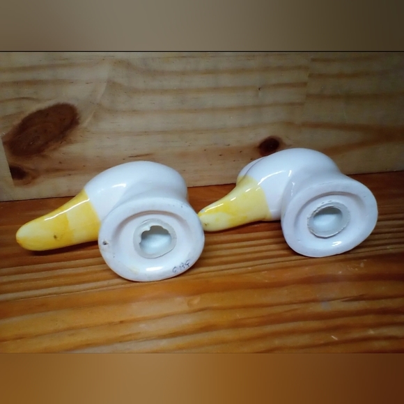 Vintage Unbranded Duck Head Salt And Pepper Shaker Set - Picture 2 of 5